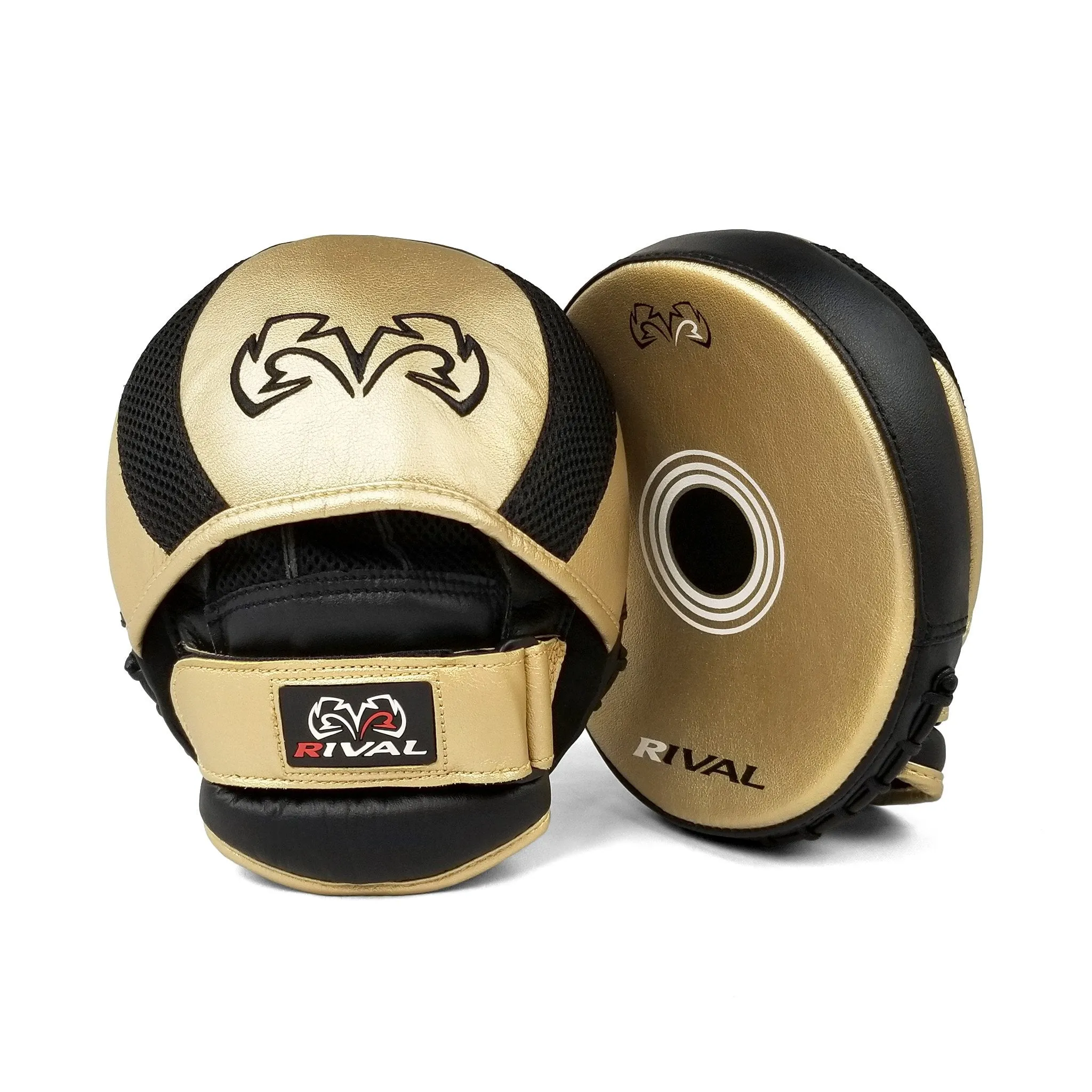 RIVAL RPM11 EVOLUTION PUNCH MITTS - GOLD/BLACK