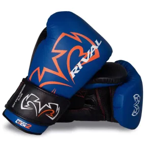 RIVAL RS11V EVOLUTION SPARRING GLOVES - BLUE