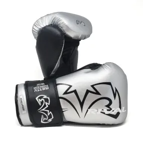 RIVAL RS11V EVOLUTION SPARRING GLOVES - SILVER