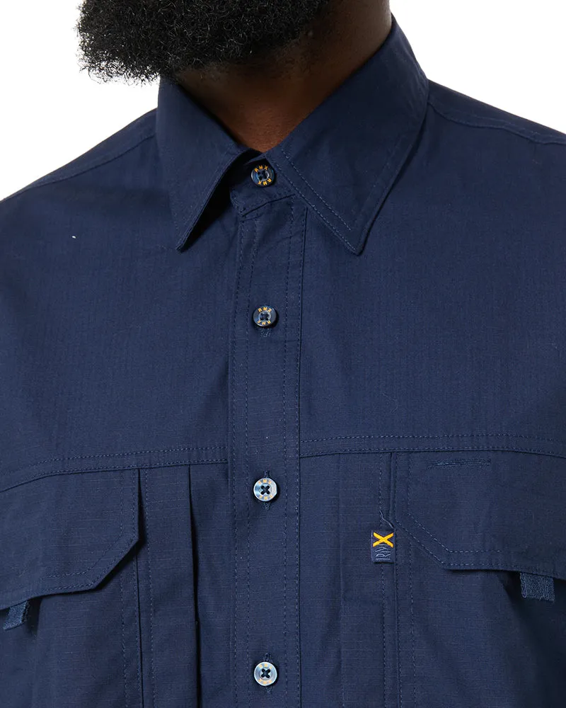 RMX Flexible Fit Utility SS Shirt - French Navy