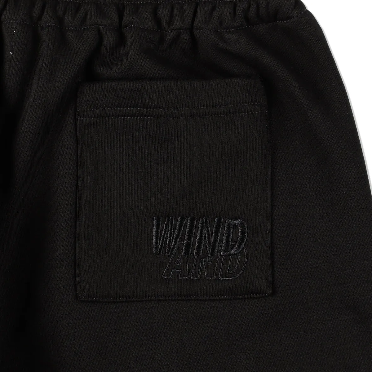 SEA SWEAT WIDE SHORT / BLACK