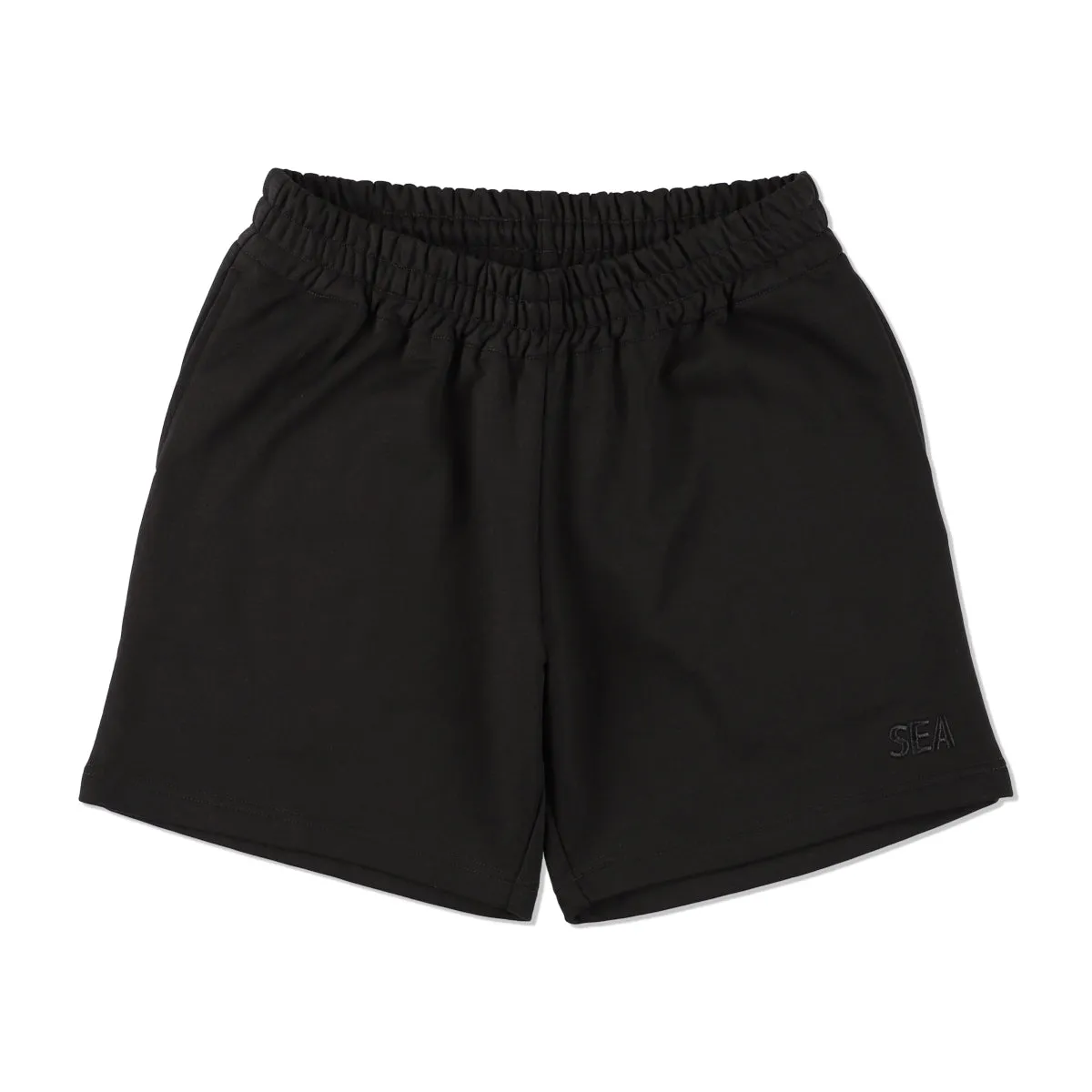 SEA SWEAT WIDE SHORT / BLACK