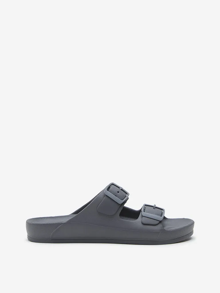 SOLEPLAY Grey Double Band Flip-Flop