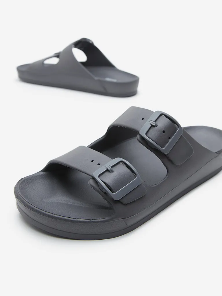 SOLEPLAY Grey Double Band Flip-Flop