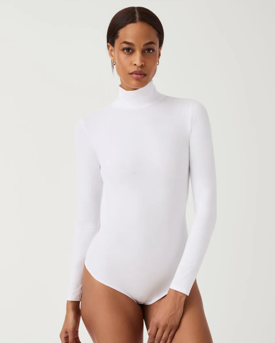 SPANX Suit Yourself Long Sleeve Turtleneck Bodysuit