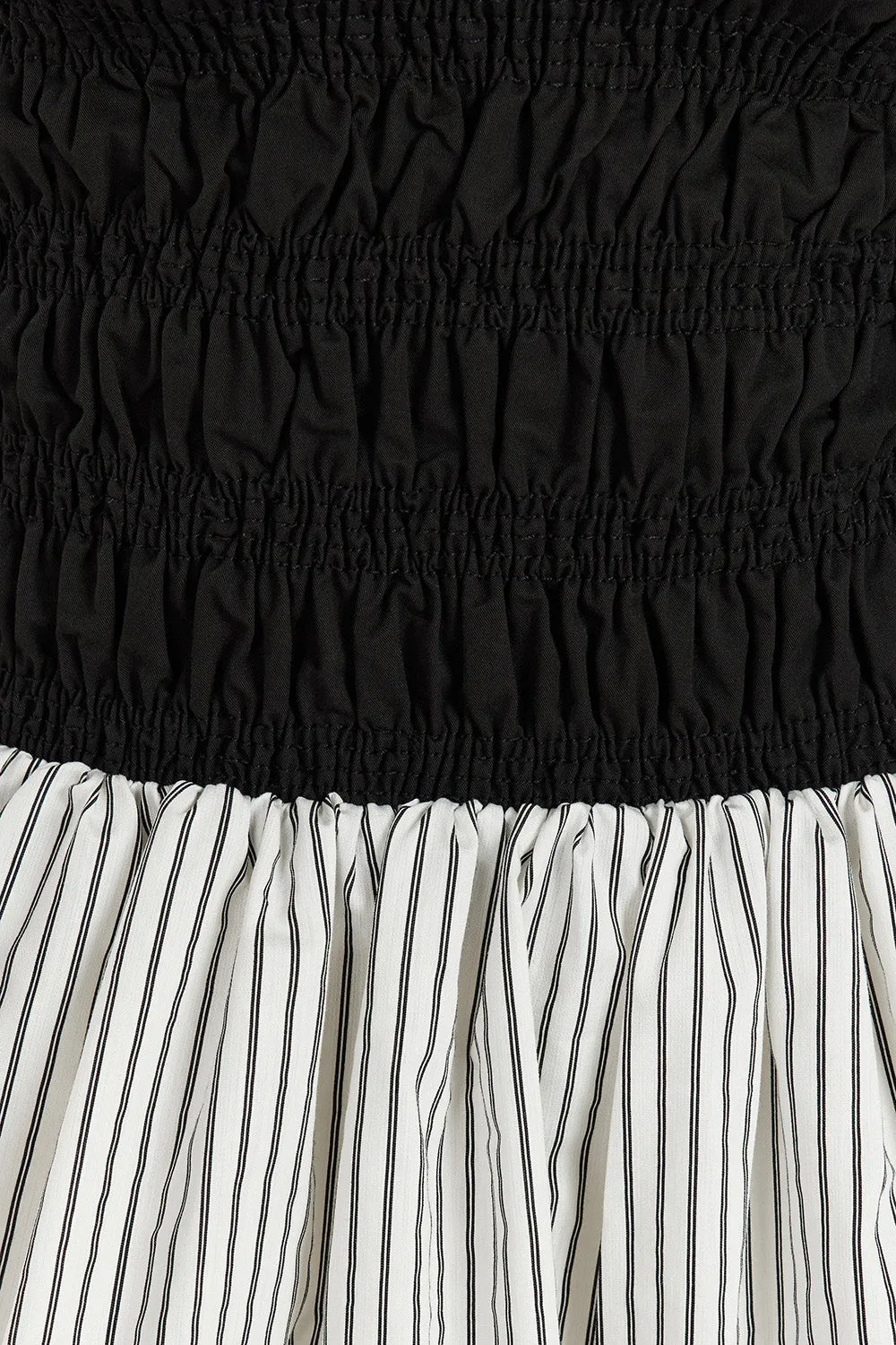 STOCKHOLM STRIPE SILK BLEND DRESS