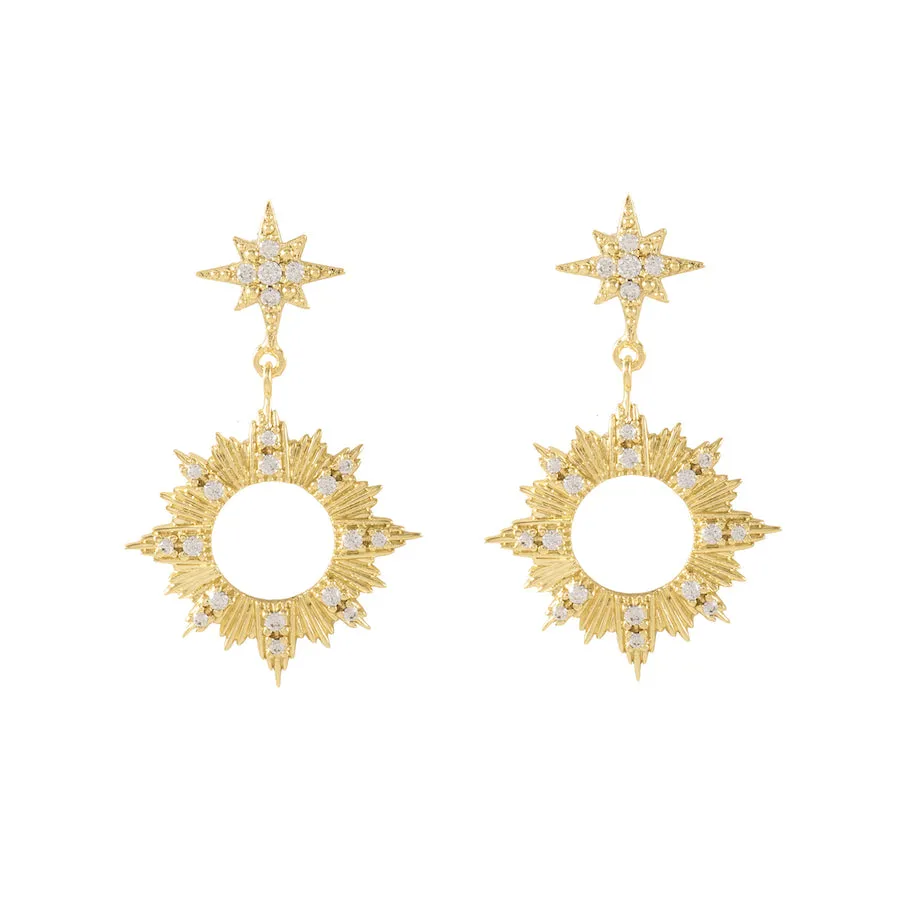 Sunseeker Gold Earrings