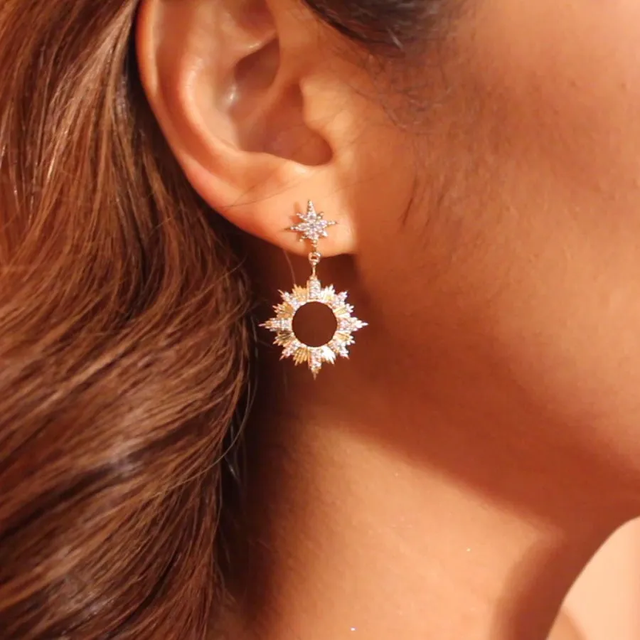 Sunseeker Gold Earrings