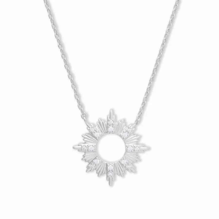 Sunseeker Silver Necklace