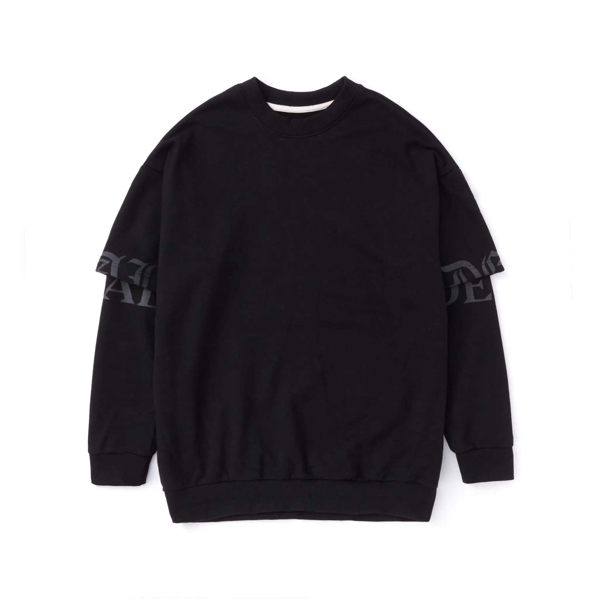 Tee Library Deal Layered Sweat Black