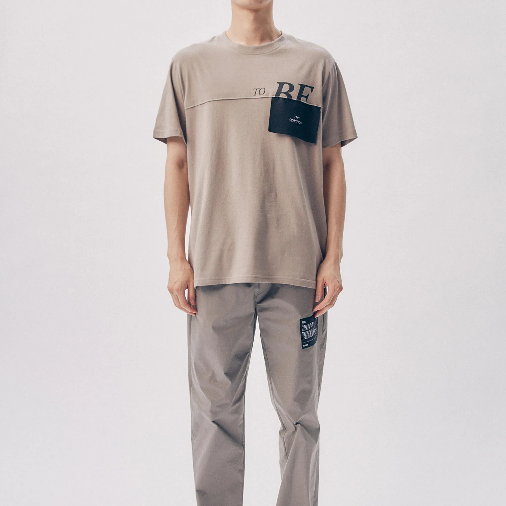 Tee Library Question Patch Tee Grey