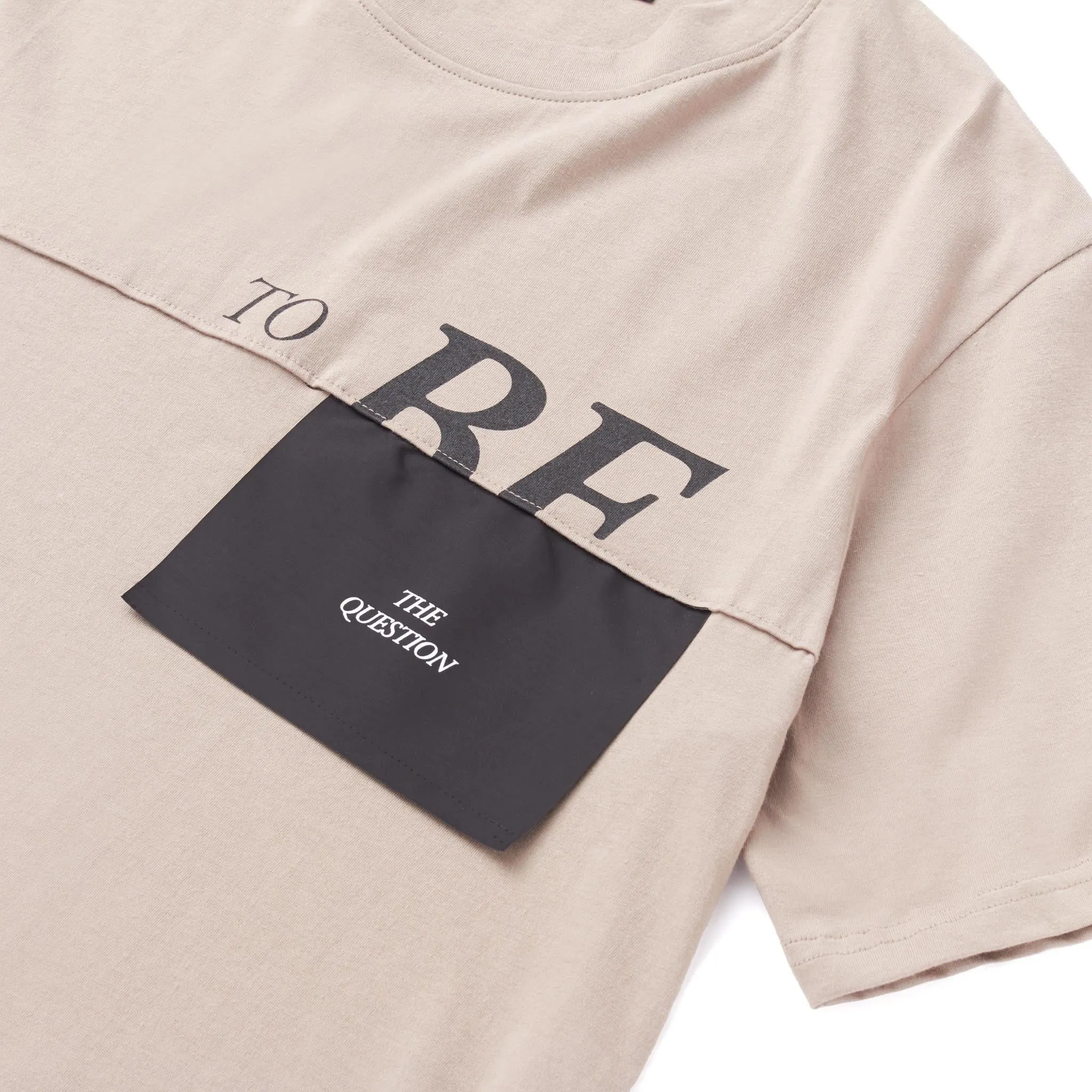 Tee Library Question Patch Tee Grey