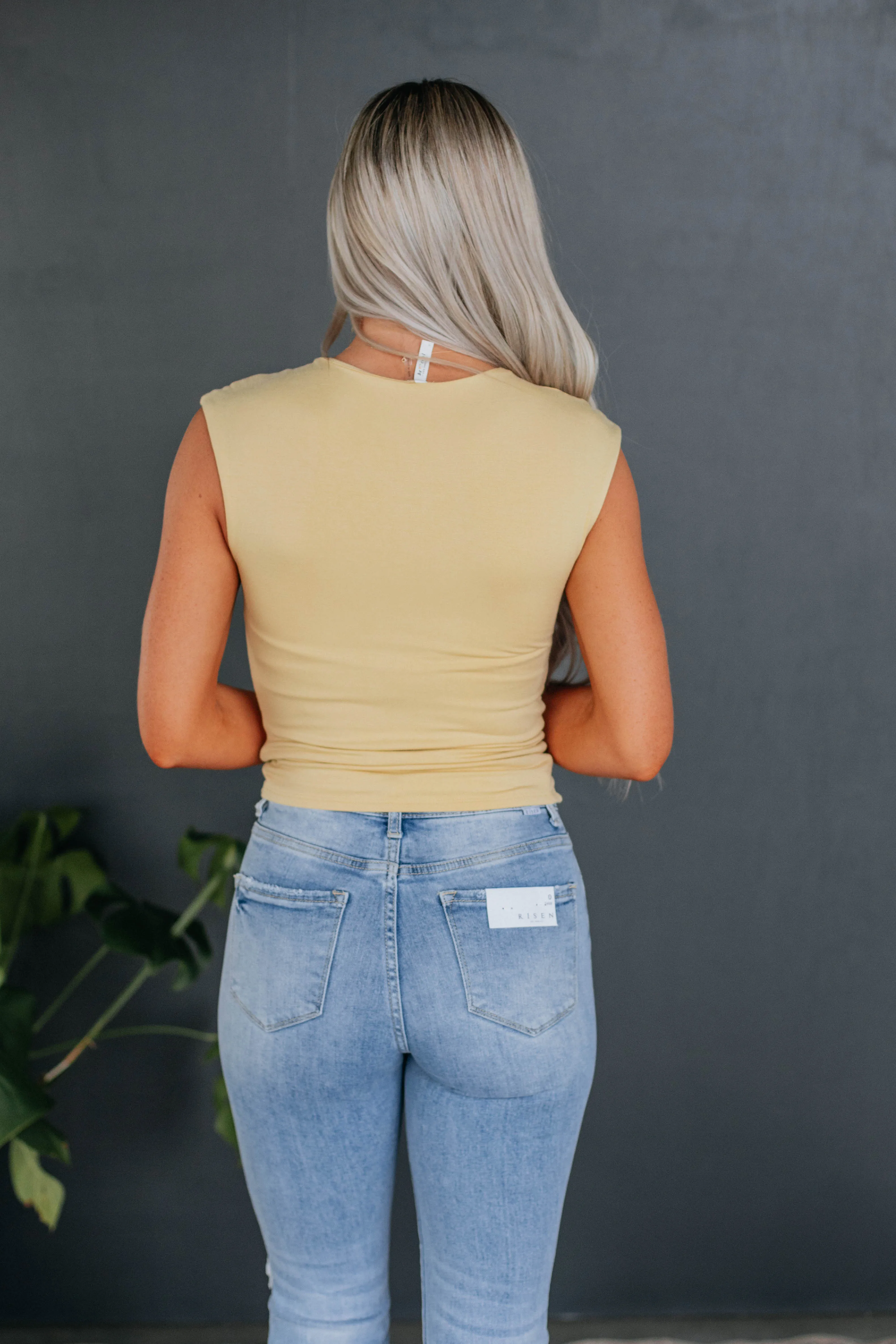 Tessa Basic Top - Daffodil