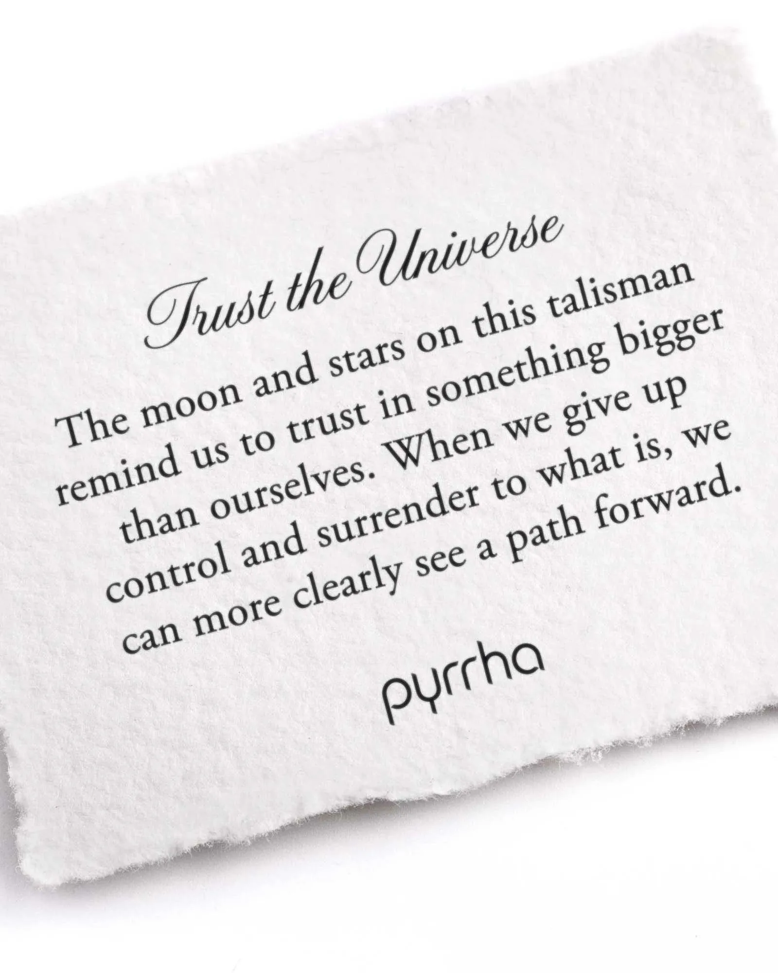 Trust The Universe Talisman